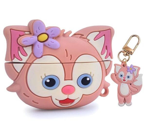 Cute Cat Airpods 2 Cartoon Character 3D Cover